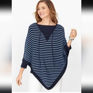 Talbots Poncho SZ Small EUC